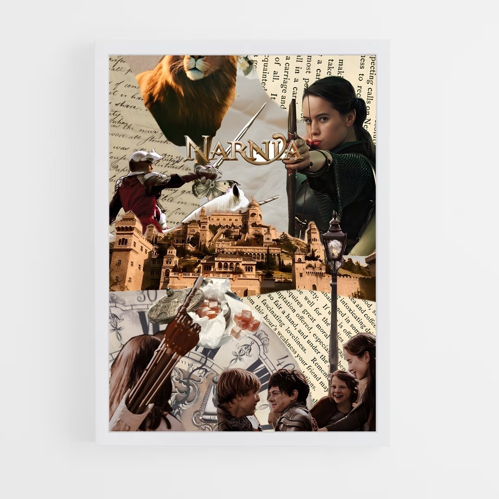 ap-the chronicles of narnia-1 cadre Blanc