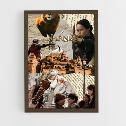 ap-the chronicles of narnia-1 cadre Bois foncé