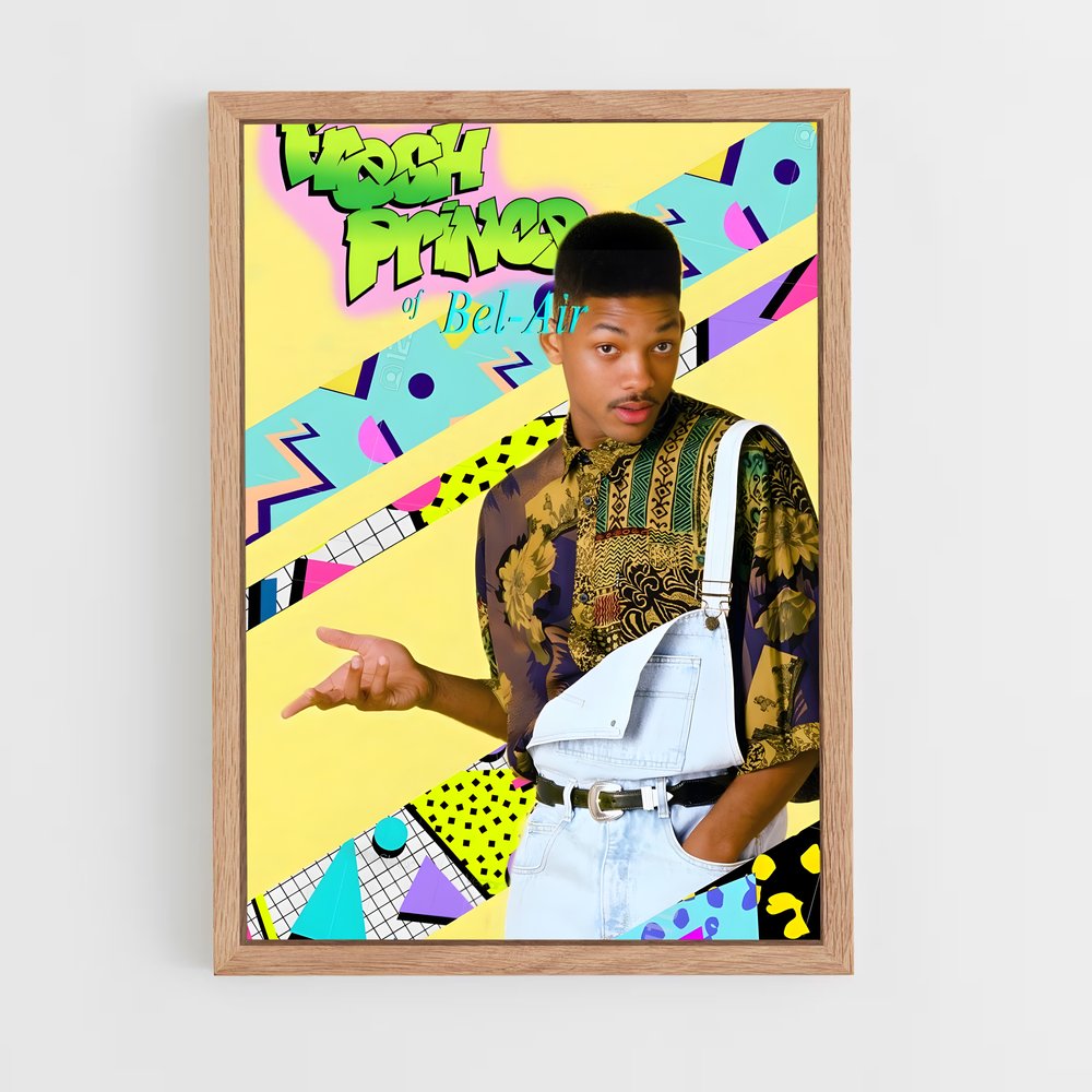 ap-the fresh prince of bel air-3 cadre Bois clair