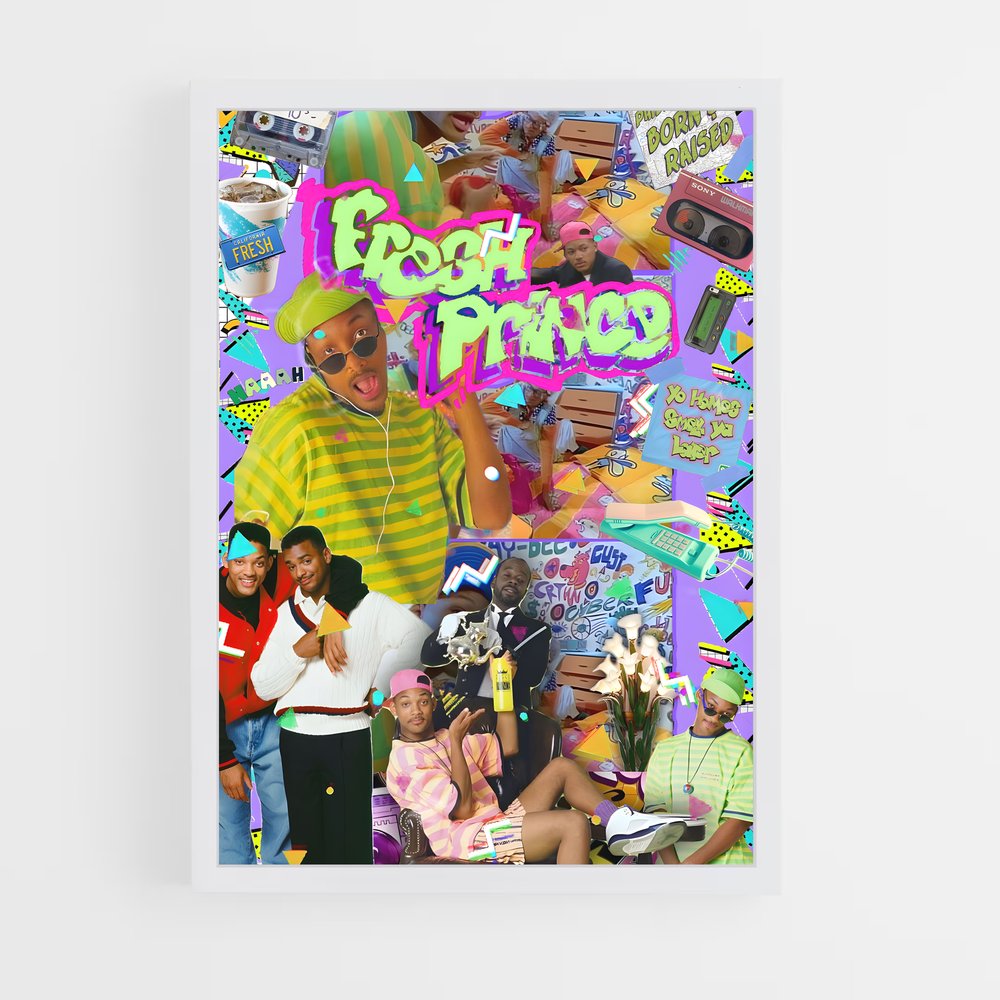 ap-the fresh prince of bel air-8 cadre Blanc