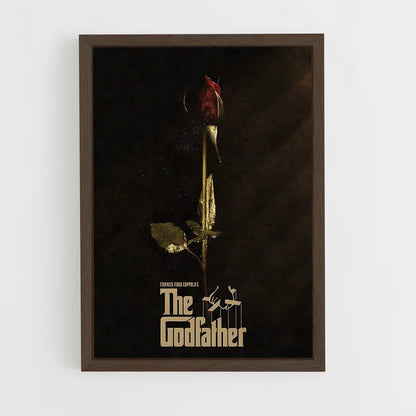 ap-the godfather-10 cadre Bois foncé