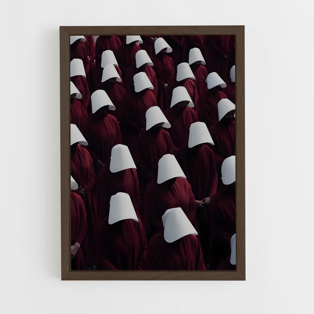 ap-the handmaid's tale-4 cadre Bois foncé