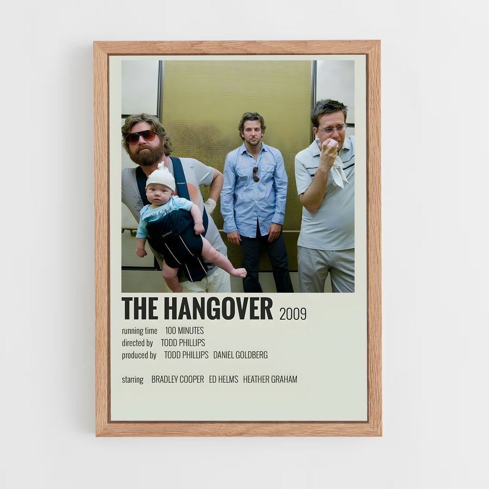 ap-the hangover-2 cadre Bois clair
