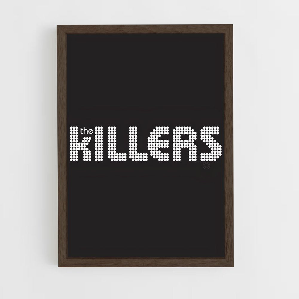 ap-the killers-2 cadre Bois foncé