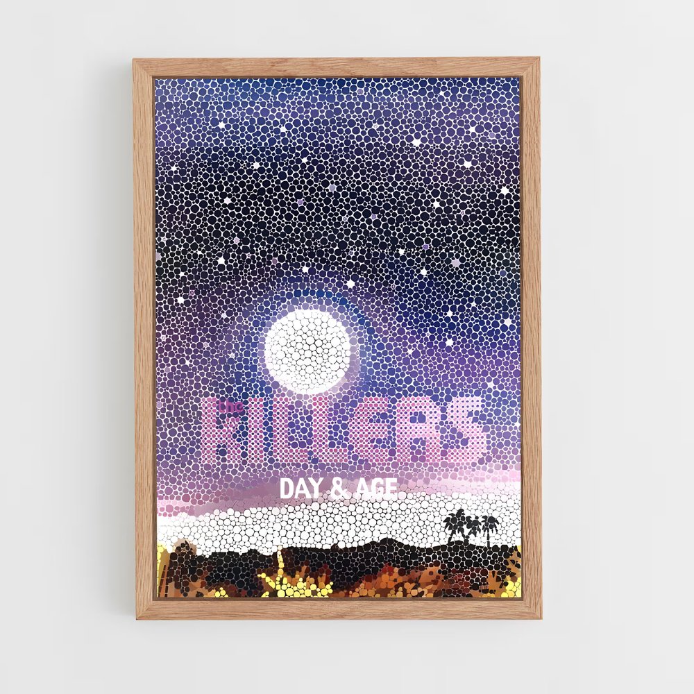 ap-the killers-3 cadre Bois clair