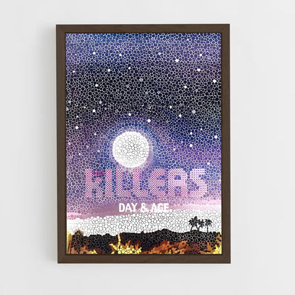 ap-the killers-3 cadre Bois foncé