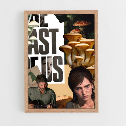 ap-the last of us-6 cadre Bois clair