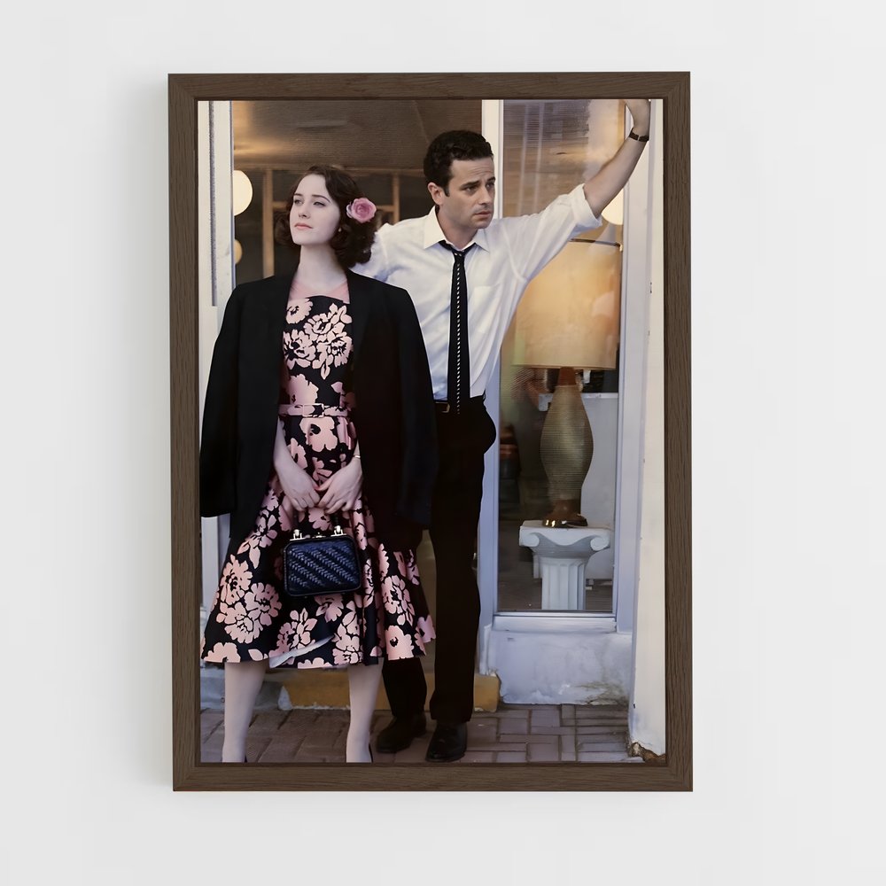 ap-the marvelous mrs maisel-3 cadre Bois foncé