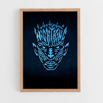 ap-the night king-10 cadre Bois clair