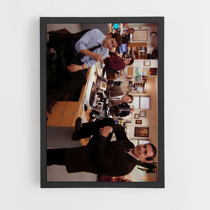 ap-the office-1 cadre Noir