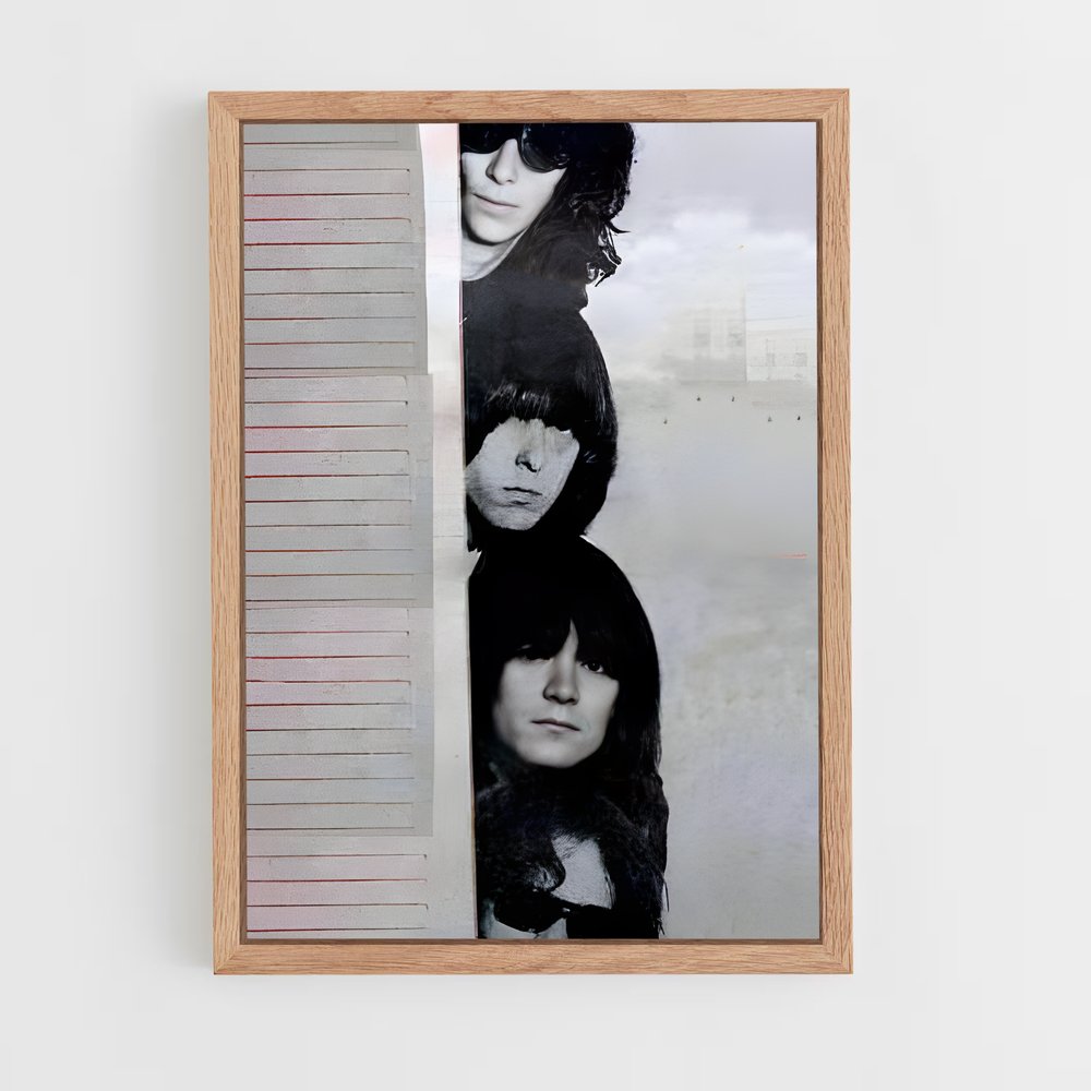 ap-the ramones-1 cadre Bois clair