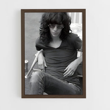 ap-the ramones-4 cadre Bois foncé
