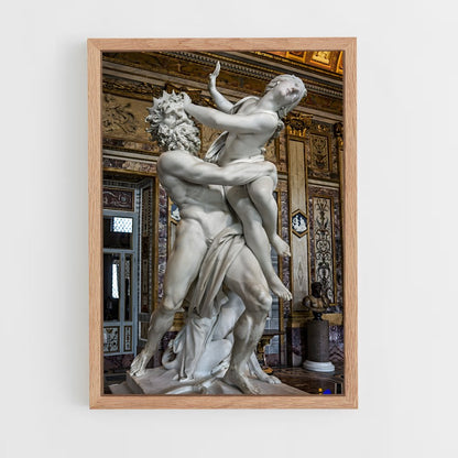 ap-the rape of proserpina bernini-1 cadre Bois clair