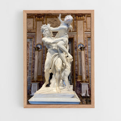 ap-the rape of proserpina bernini-11 cadre Bois clair