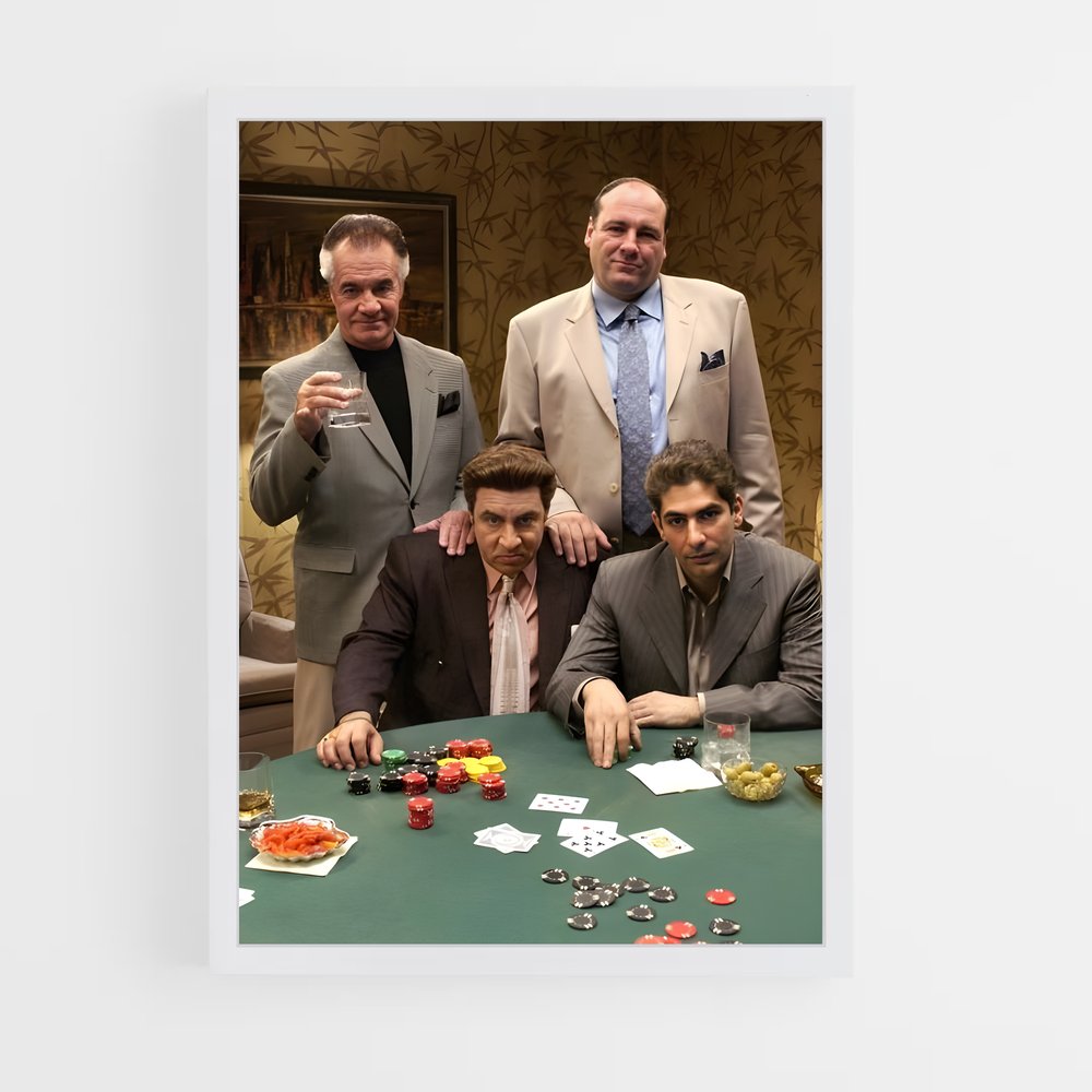 ap-the sopranos-5 cadre Blanc