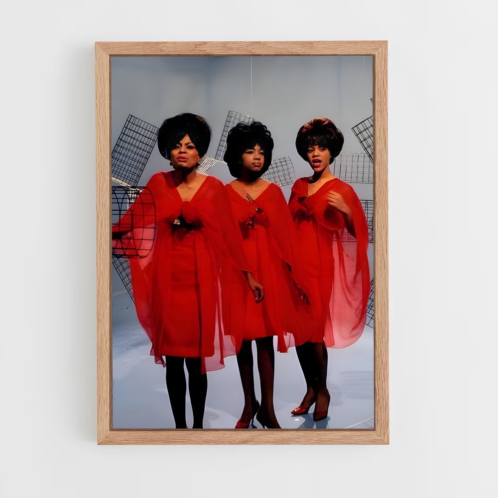 ap-the supremes-6 cadre Bois clair