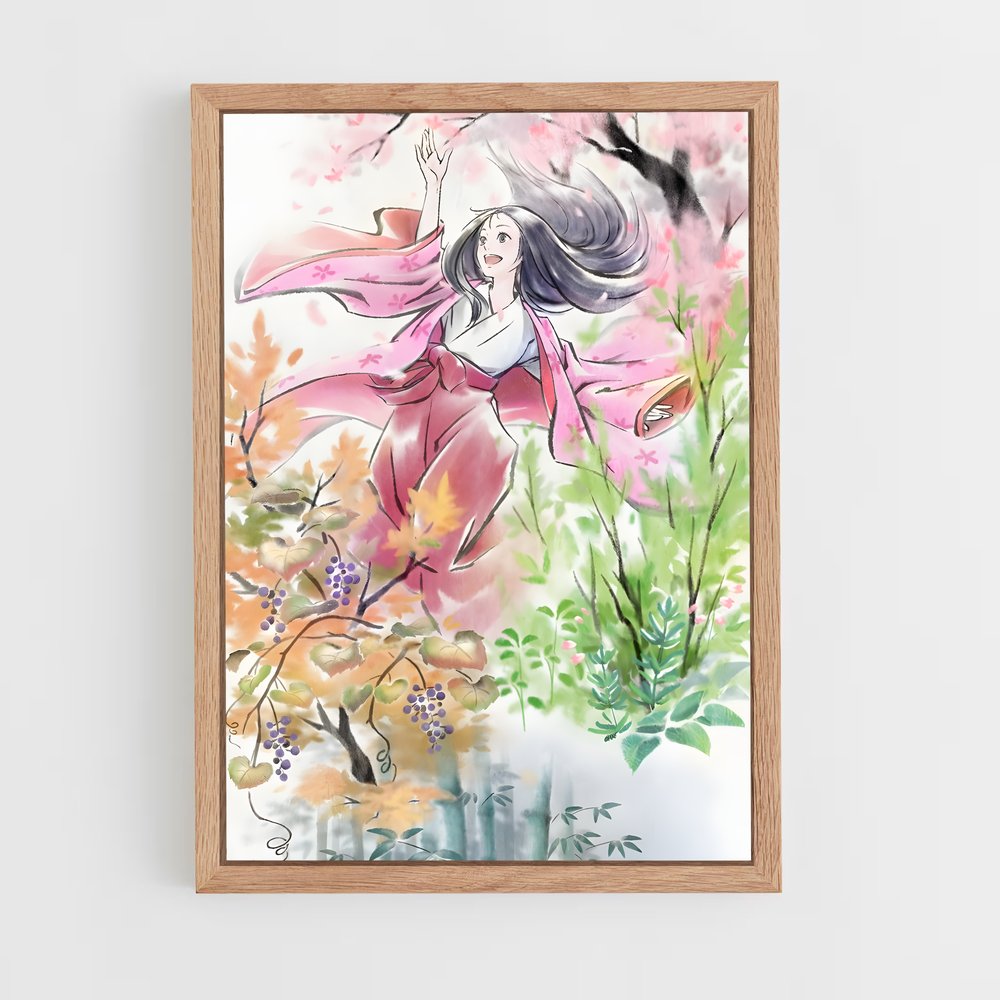 ap-the tale of princess kaguya-2 cadre Bois clair