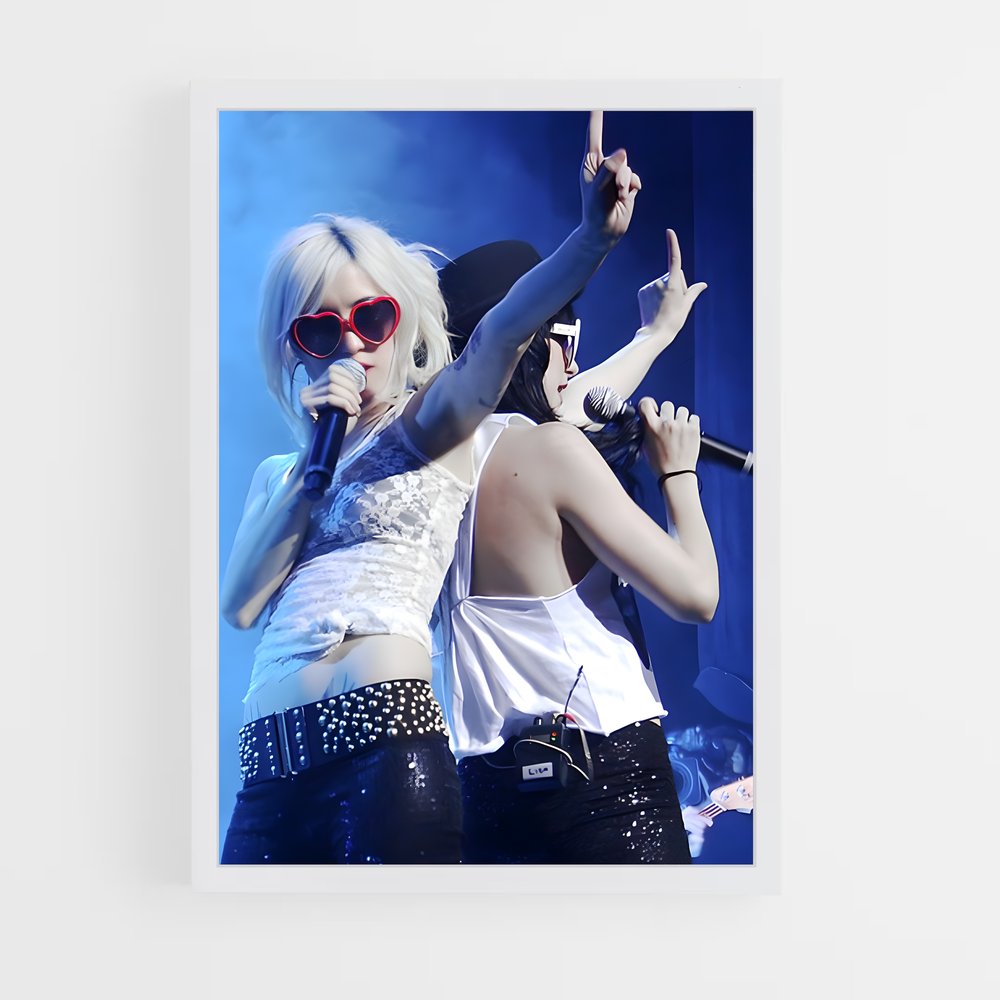 ap-the veronicas-2 cadre Blanc