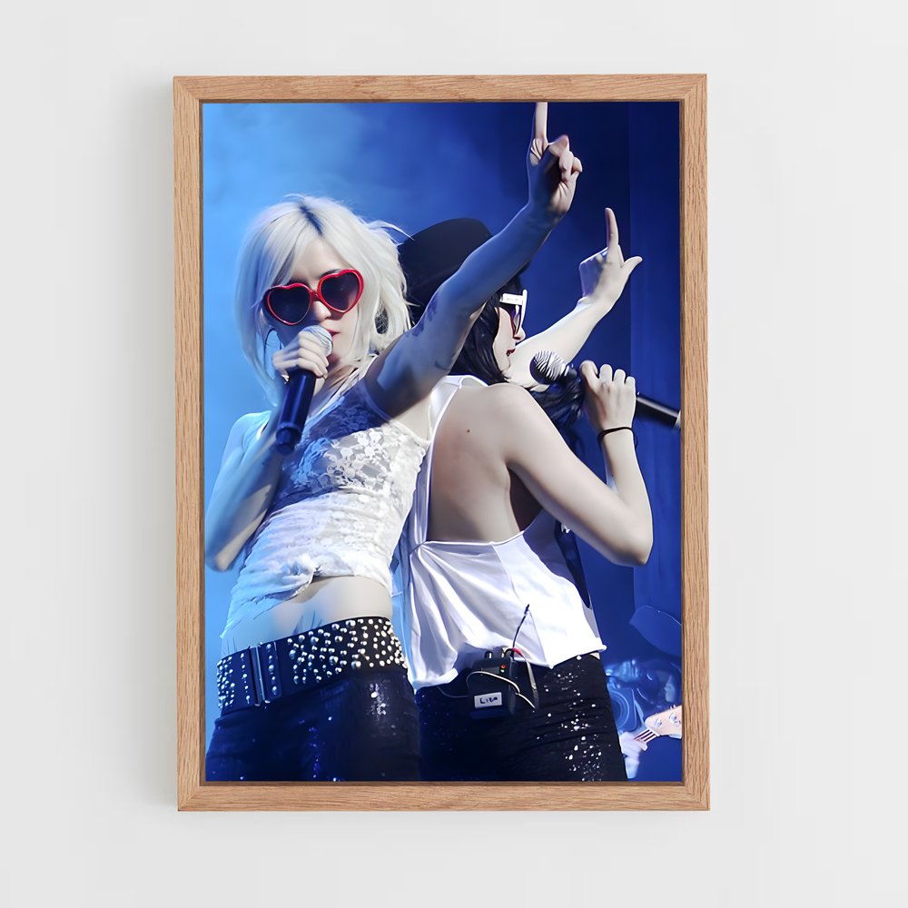 ap-the veronicas-2 cadre Bois clair
