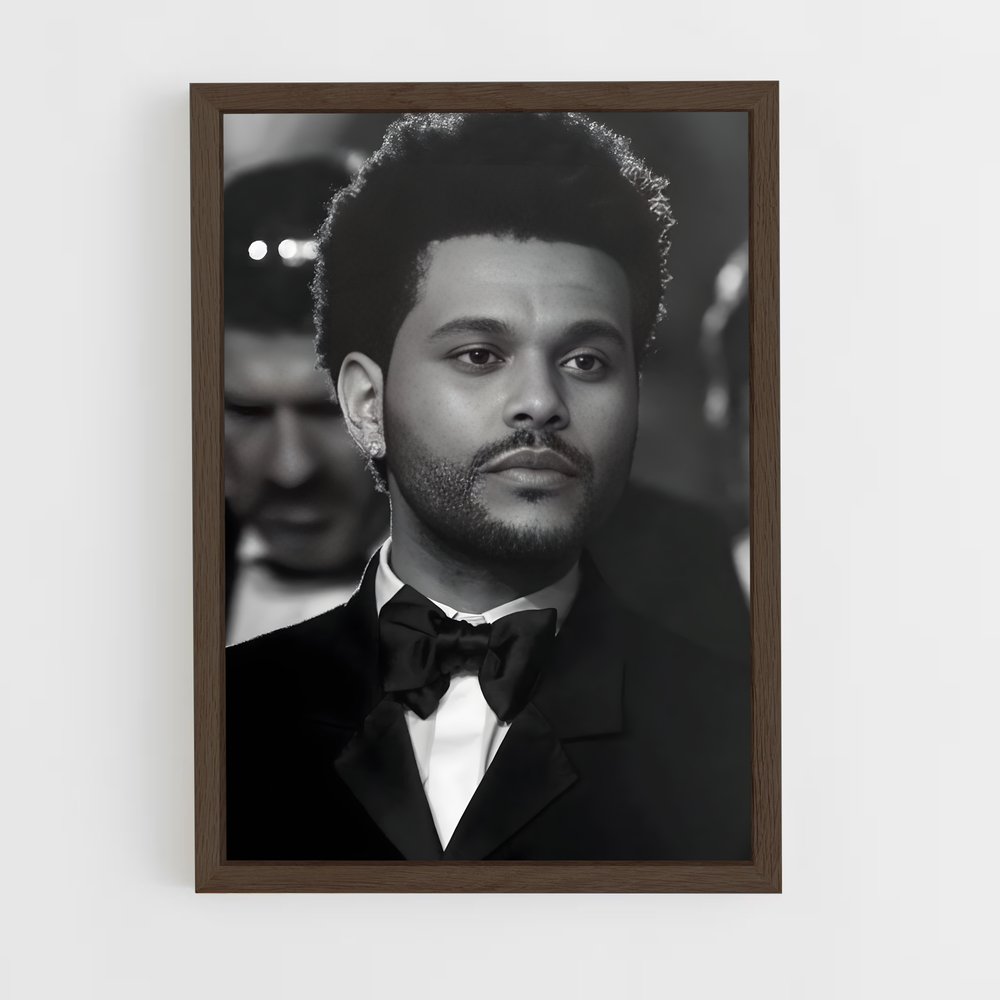 ap-the weeknd-11 cadre Bois foncé