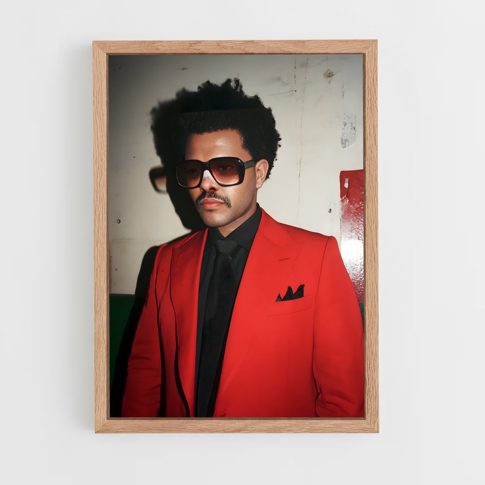 ap-the weeknd-2 cadre Bois clair
