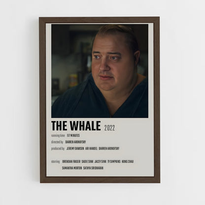 ap-the whale-1 cadre Bois foncé