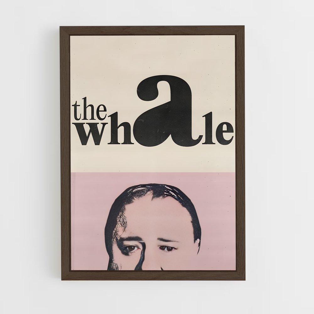 ap-the whale-3 cadre Bois foncé