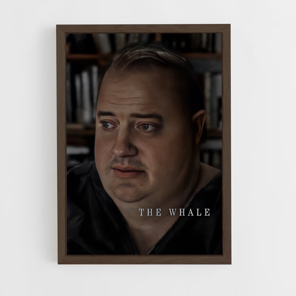 ap-the whale-4 cadre Bois foncé