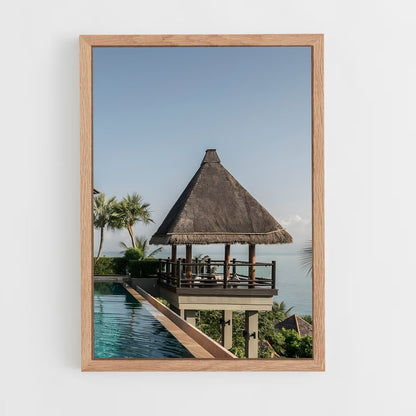 ap-the white lotus-2 cadre Bois clair