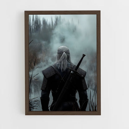 ap-the witcher-10 cadre Bois foncé