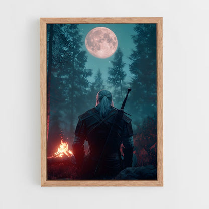 ap-the witcher-3 cadre Bois clair