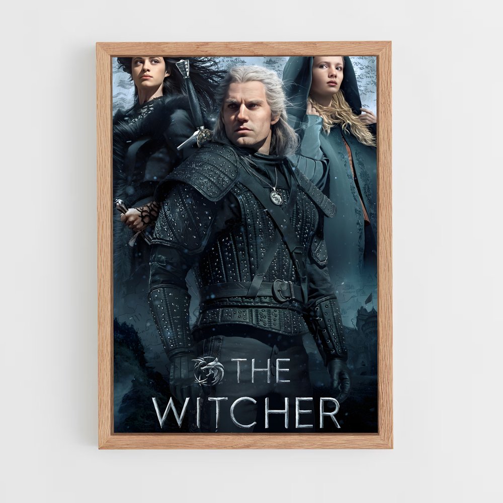 ap-the witcher-4 cadre Bois clair