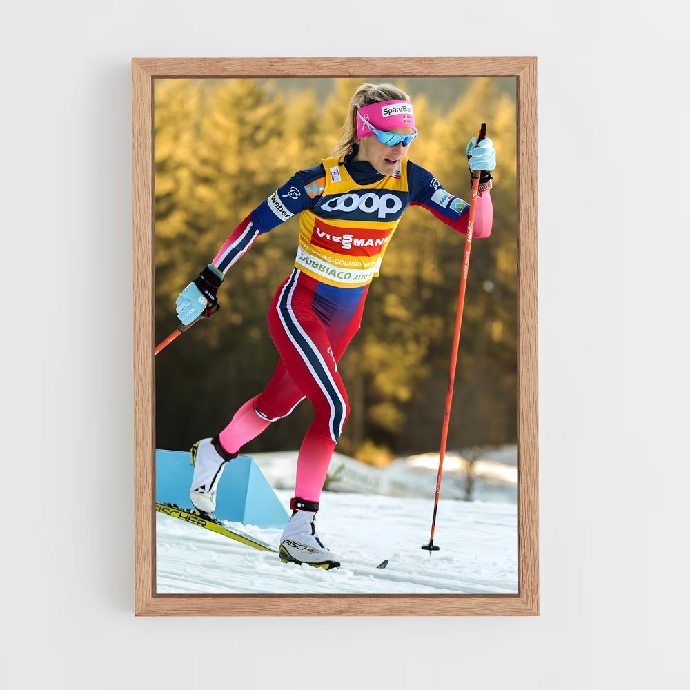 ap-therese johaug-2 cadre Bois clair