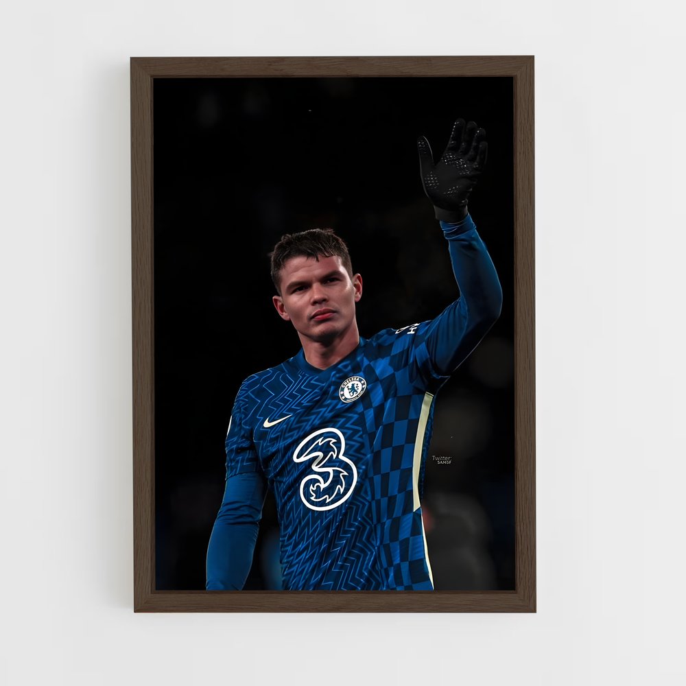 ap-thiago silva-5 cadre Bois foncé