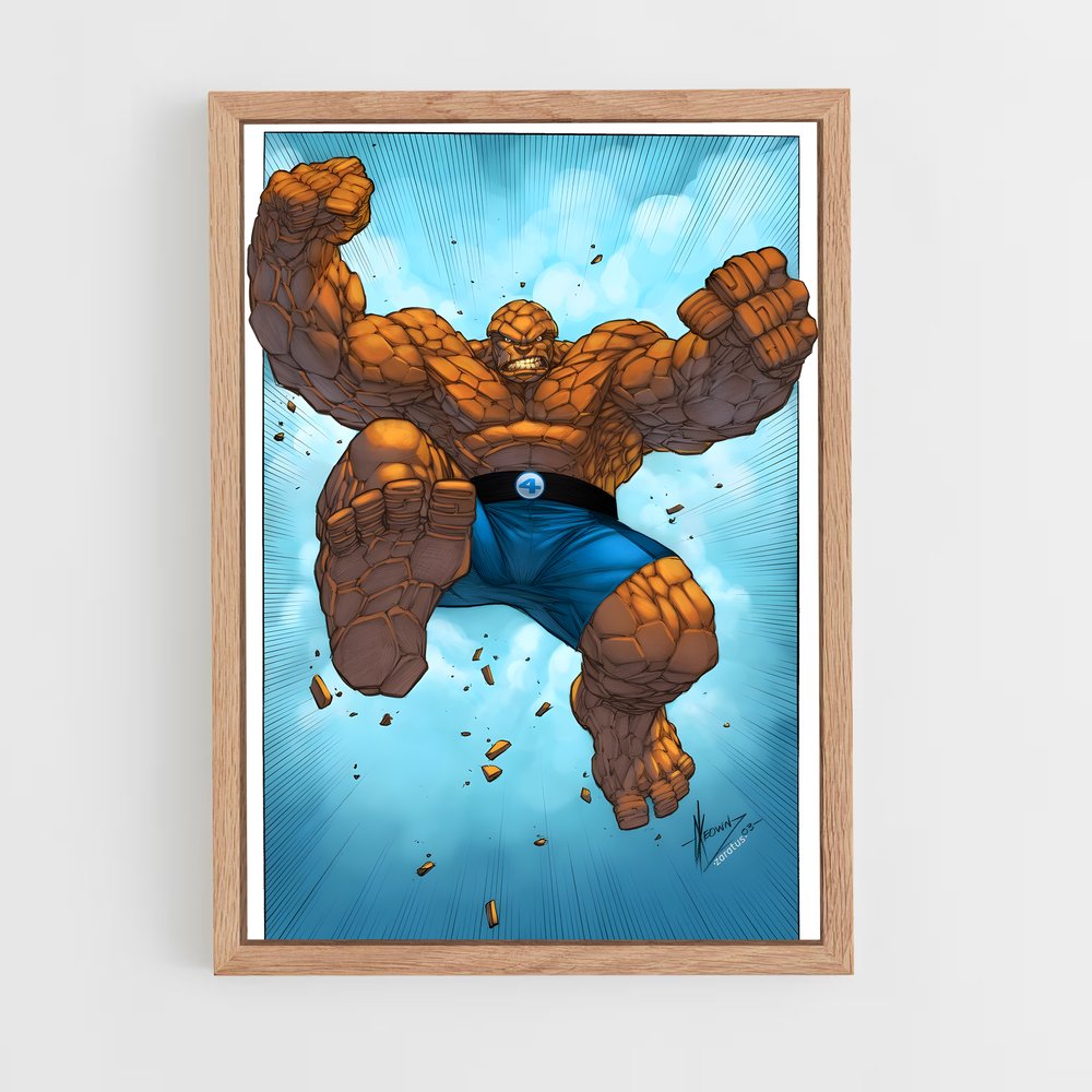 ap-thing ben grimm-4 cadre Bois clair