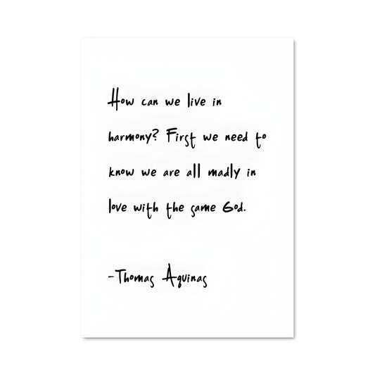 Poster Thomas aquinas 13507