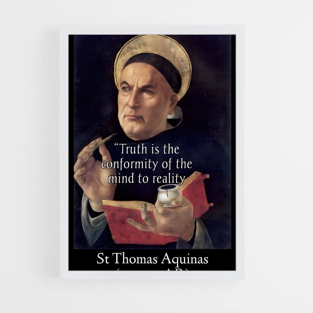 ap-thomas aquinas-5 cadre Blanc
