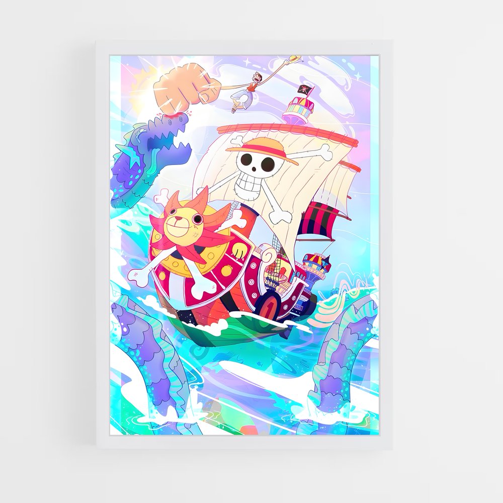 ap-thousand sunny-1 cadre Blanc