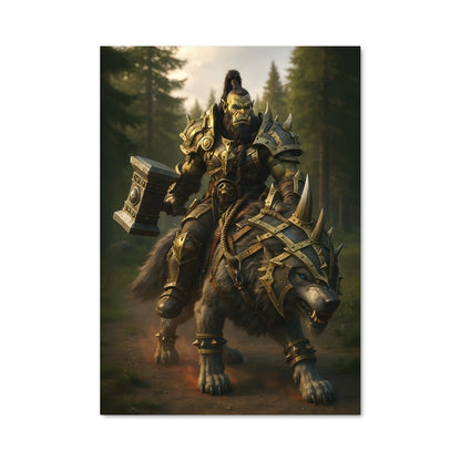 Poster Le Chevalier Épique