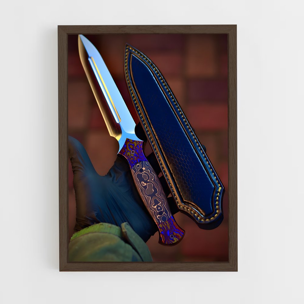 ap-throwing knife-3 cadre Bois foncé