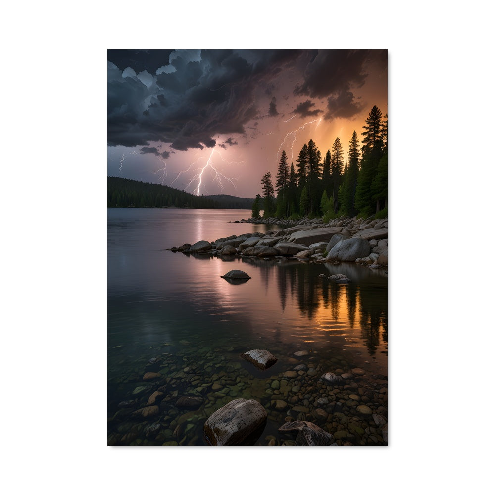 Poster Éclats d'Orage