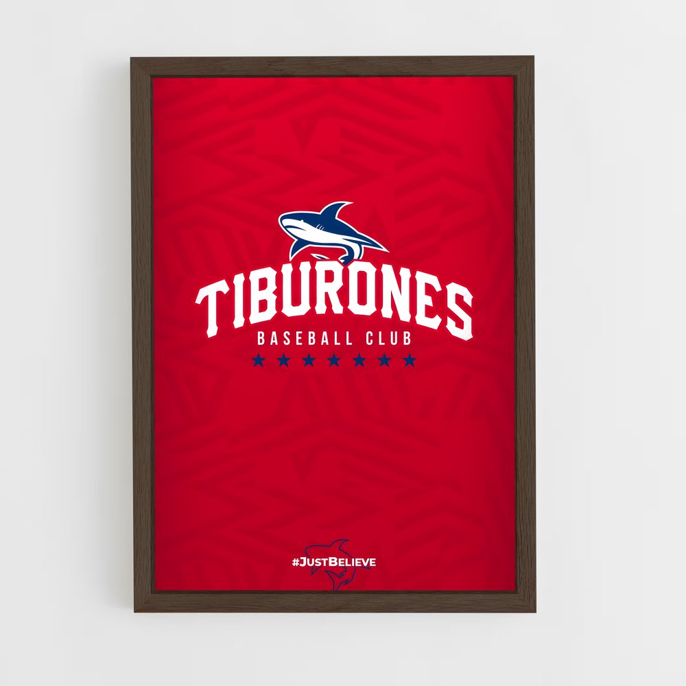 ap-tiburones de la guaira-2 cadre Bois foncé