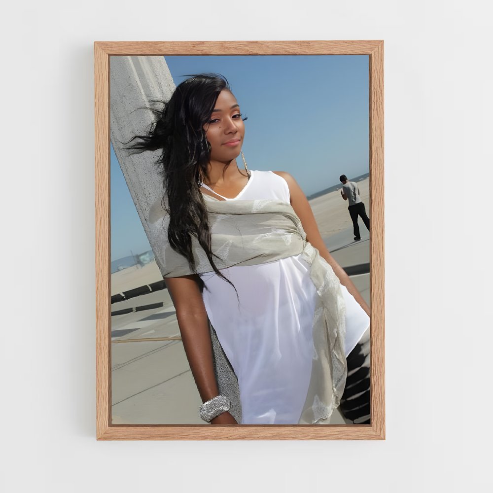 ap-tiffany haddish-8 cadre Bois clair
