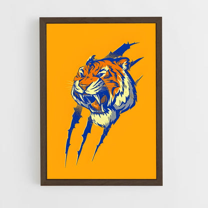 ap-tigres uanl-4 cadre Bois foncé