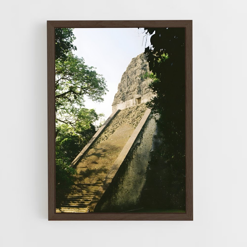 ap-tikal-6 cadre Bois foncé