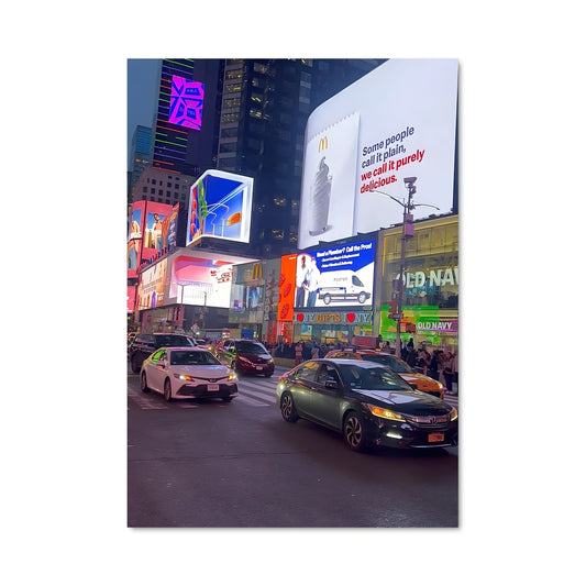 Poster Ville Électrisante