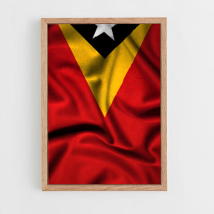 ap-timor leste flag-2 cadre Bois clair