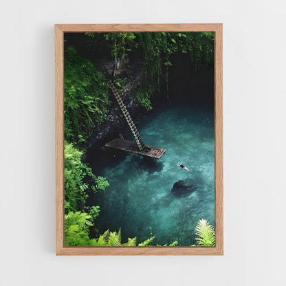 ap-to sua ocean trench-1 cadre Bois clair