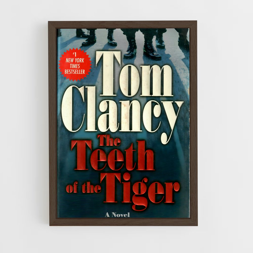 ap-tom clancy-3 cadre Bois foncé