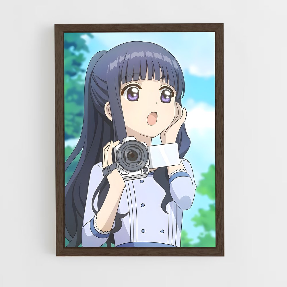 ap-tomoyo daidouji-5 cadre Bois foncé